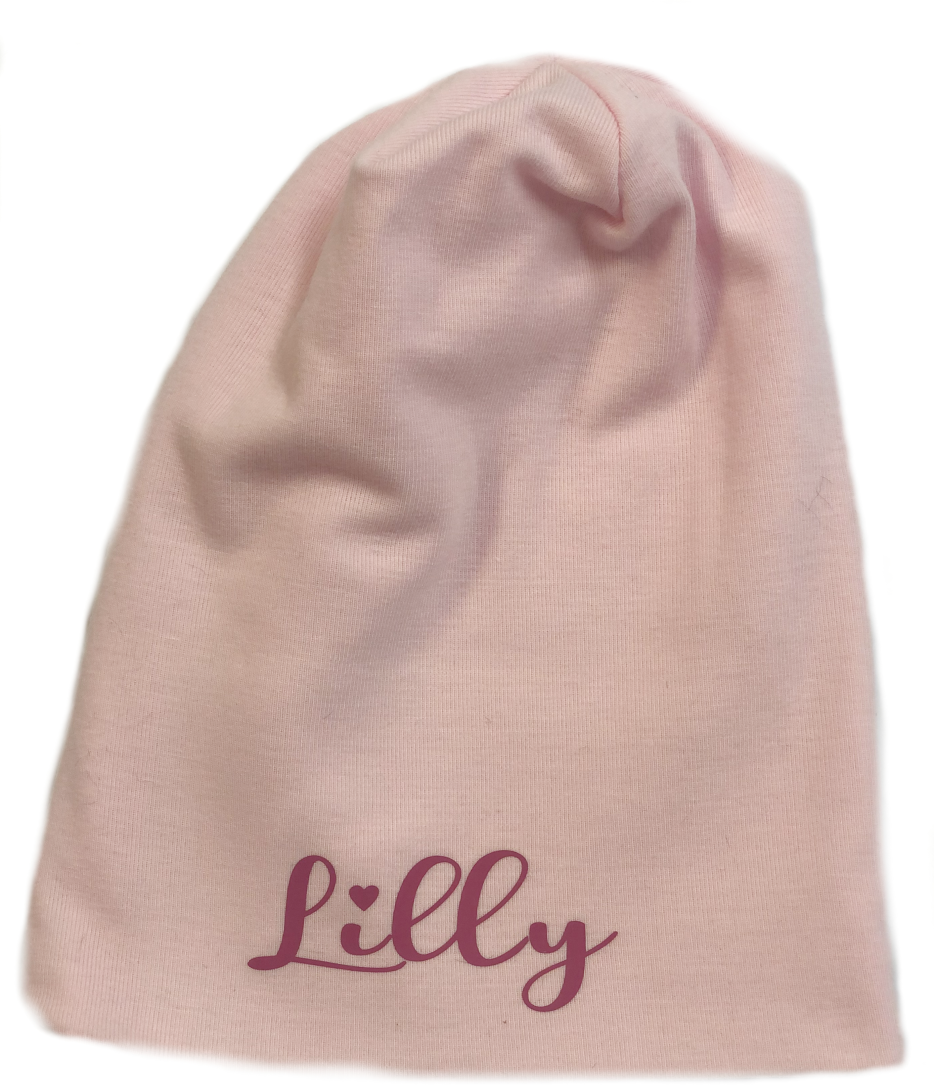 Beanie mit individuellem Namen