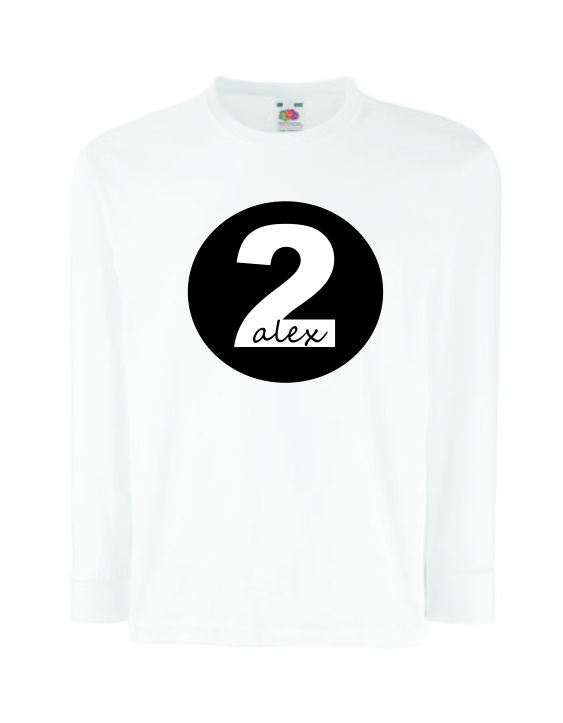 Longsleeve Shirt mit individuellem Geburtsjahr & Name